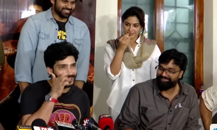  Ravikrishna Emotion In Virupaksha Success Meet Full Details Inside, Ravi Krishna-TeluguStop.com