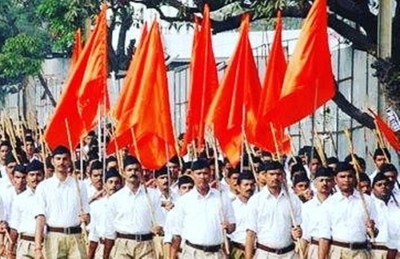  Rss Route Marches: Tn Police Heighten Security Across State-TeluguStop.com