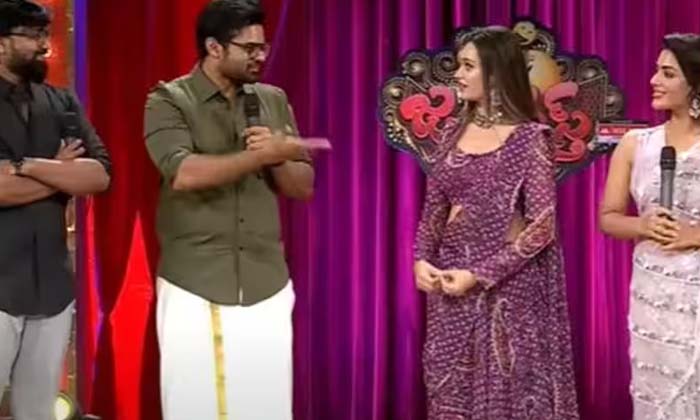 Telugu Jabardasth Show, Ntr, Sai Tej Punches, Soumya Rao, Virupaksha-Movie