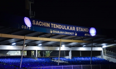  Sharjah Stadium Names Stand After Sachin Tendulkar-TeluguStop.com