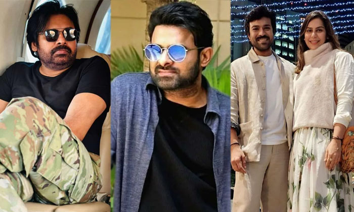  Tollywood Stars In Foreign Locations Prabhas Pawan Kalyan Ntr Ram Charan Mahesh-TeluguStop.com