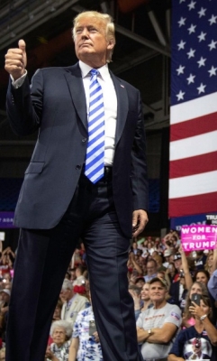  Trump Storms Into Florida To Oust Rival Desantis From 2024 Race-TeluguStop.com