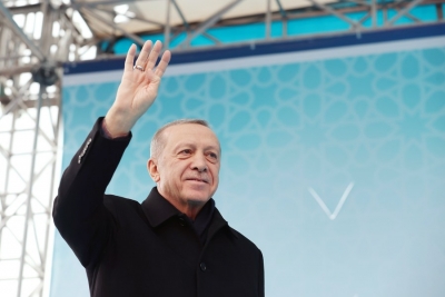  Turkey's Erdogan Launches Reelection Campaign-TeluguStop.com