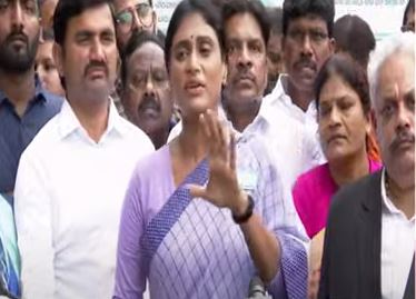  Ys Sharmila Says Viveka Was Not Killed For Property..!!-TeluguStop.com