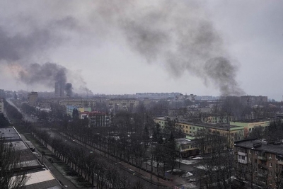  21 Injured In Drone Attack In Ukraine's Khmelnytskyi-TeluguStop.com