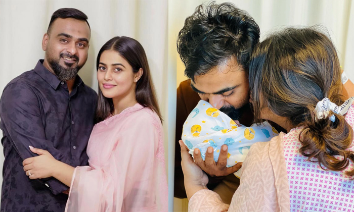  Actress Purna's Son's Birthday Celebration , Mother's Day, Hamdan Asifali, Poorn-TeluguStop.com