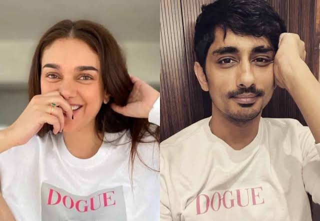 Aditi Rao Hydari#8217;s Blushing Response Raises Questions About Her  Relationship with Siddharth - Response, Bollywood, Maha Samudram, Private  Love, Siddharth, Romance