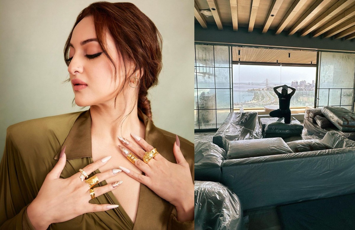  Sonakshi Sinha Buys A New House In Mumbai And Celebrates Success Of Dahaad-TeluguStop.com