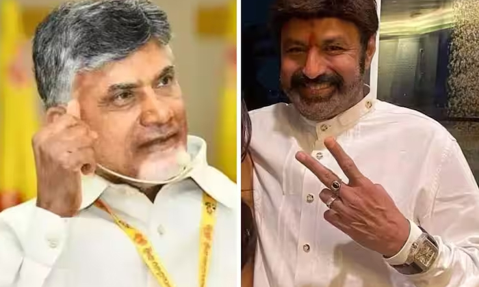  Chandrababu Congratulated Nandamuri Balakrishna , Tdp, Chandrababu, Nandamuri Ba-TeluguStop.com