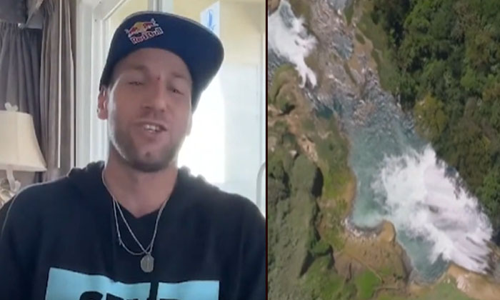  Waterfalls At A Height Of 300 Feet.. A Person Slipped From Them Video Viral! Da-TeluguStop.com