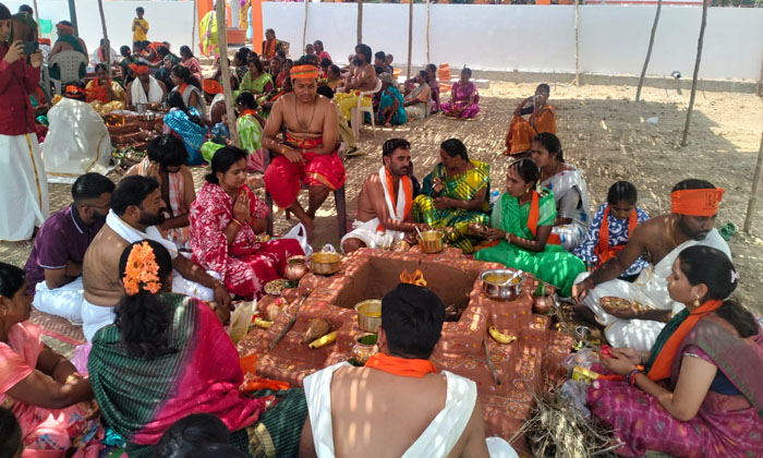  Hanuman Idol Reinstatement Continues For Second Day In Lingampally, Hanuman Idol-TeluguStop.com