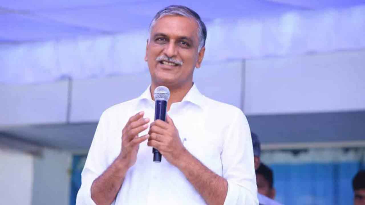  Telangana Tops In Tax Collection In Country : Harish Rao-TeluguStop.com