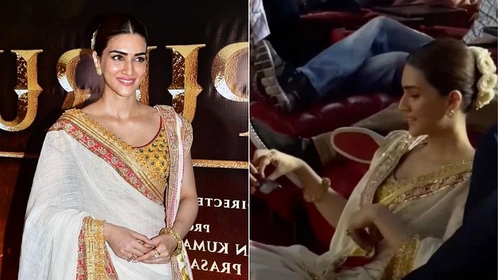  Kriti Sanon’s Down-to-earth Gesture At Adipurush Trailer Launch Wins Heart-TeluguStop.com