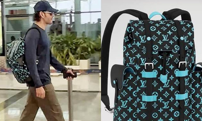  Do You Know The Specialty Of This Bag Worn By Mahesh Babu Mind Block If You Kno-TeluguStop.com