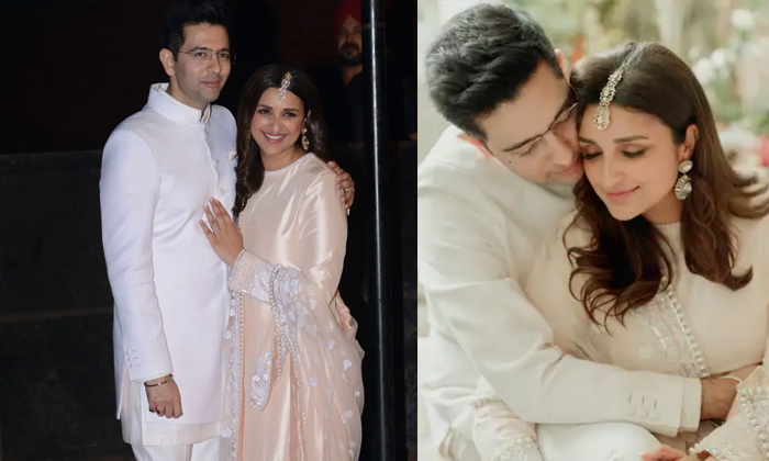 Parineeti Chopra Raghav Chadha Engagement Pics Viral Details, Parineeti Chopra,a Parineeti Chopra Raghav Chadha Engagement Pics Viral Details, Parineeti Chopra,a-TeluguStop.com