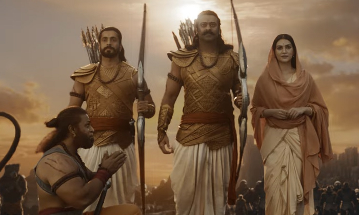  Prabhas Adipurush Official Trailer Telugu, Prabhas, Kriti Sanon, Saif Ali Khan,-TeluguStop.com