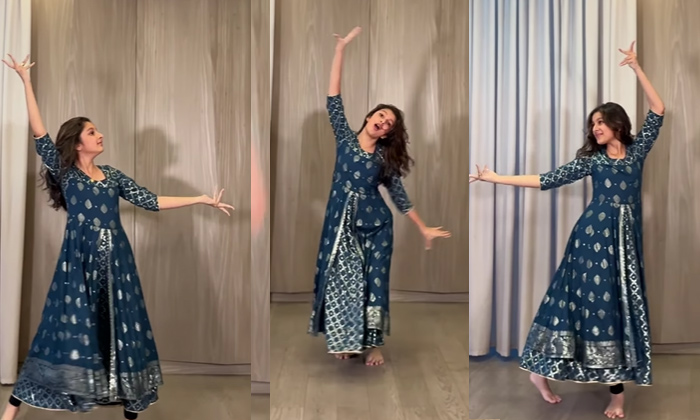  Namrata Shirodhkar Shares Sitara Ghattamaneni Dance Video,namrata Shirodhkar,sit-TeluguStop.com