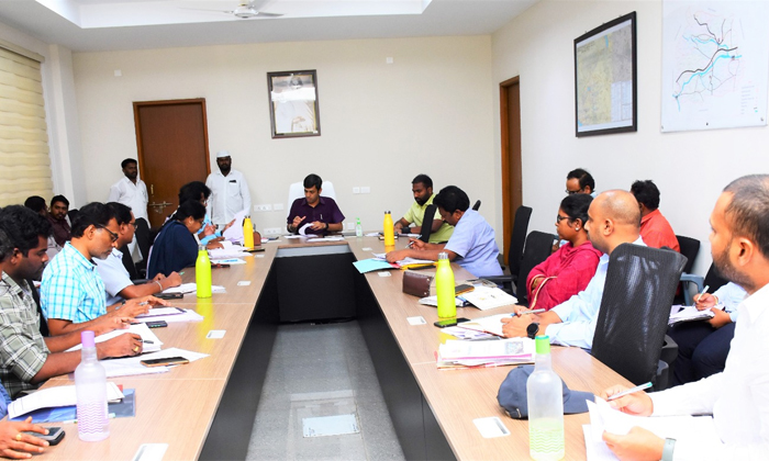  The Works In Progress Should Be Completed In Mission Mode - District Collector A-TeluguStop.com