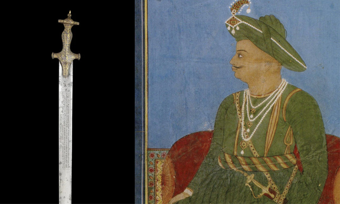  Tipu Sultan Sword Auctioned For Record 140 Cr Details, Sword, Tip Sultan, Expens-TeluguStop.com