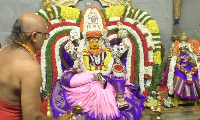  Tirupati Gangamma Darshans As Matangi On The Fifth Day Of Tirupati Gangamma Jata-TeluguStop.com