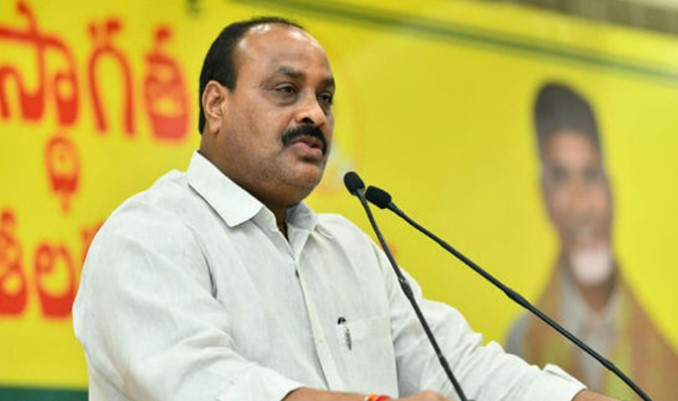 Achchennaidu's Key Comments On Ycp Achchennaidu's Key Comments On Ycp-TeluguStop.com