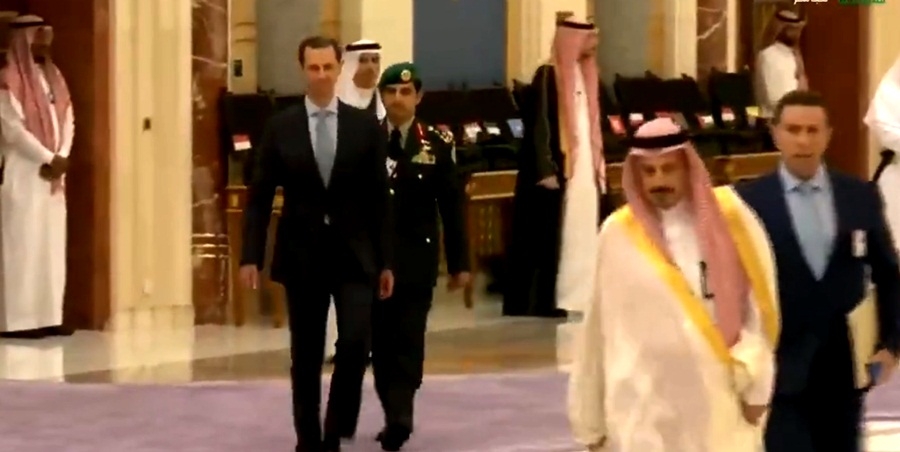  Arab League Summit Kicks Off In Saudi Arabia's Jeddah-TeluguStop.com