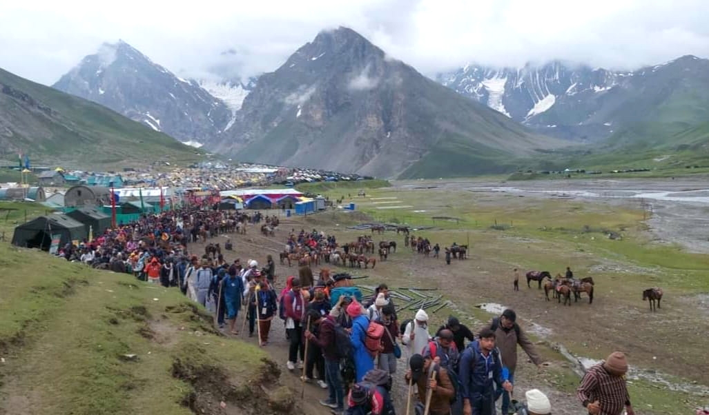 Arrangements Reviewed For Amarnath Yatra Pilgrims Arrangements Reviewed For Amarnath Yatra Pilgrims-TeluguStop.com