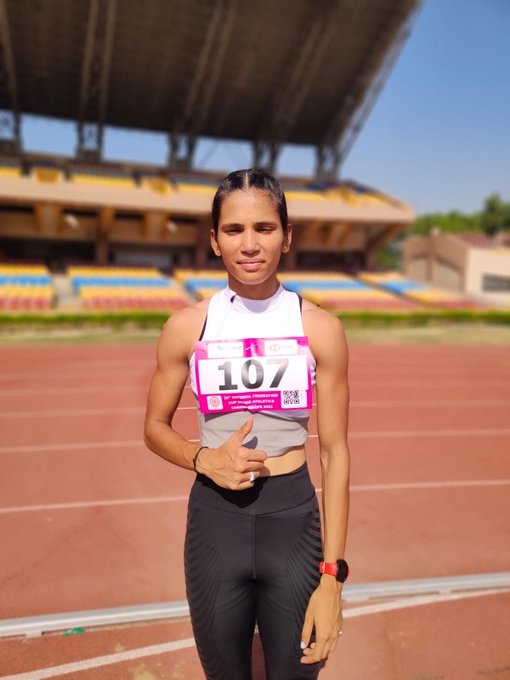  Federation Cup 2023 Athletics: Jyothi Yarraji Clinches 100m Hurdles Gold Medal-TeluguStop.com