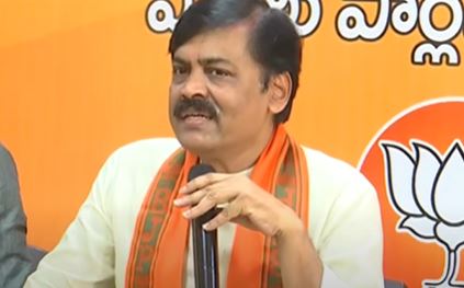  Ycp Is Creating Destruction.. Bjp Mp Gvl-TeluguStop.com