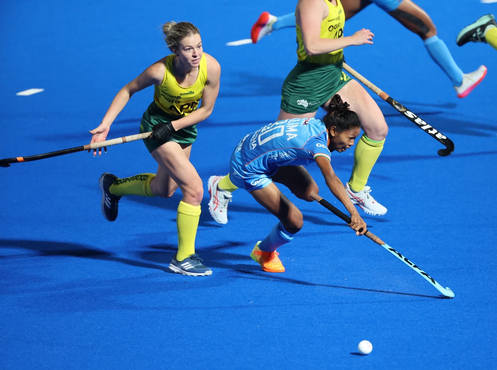  Indian Women's Hockey Team Loses 2-3 To Australia 'a' In A Closely-fought Match-TeluguStop.com