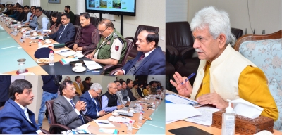  J&k Lt Governor Reviews Preparedness For G20 Meeting-TeluguStop.com