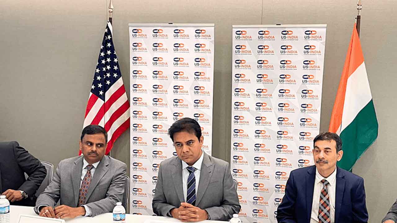  Hyderabad Preferred Investment Destination For Us Aerospace: Ktr-TeluguStop.com