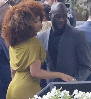  Megan Thee Stallion Spotted Cosying Up With Footballer Romelu Lukaku-TeluguStop.com