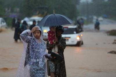  Myanmar Town Records Highest Single-day Rainfall In Nearly 60 Yrs-TeluguStop.com