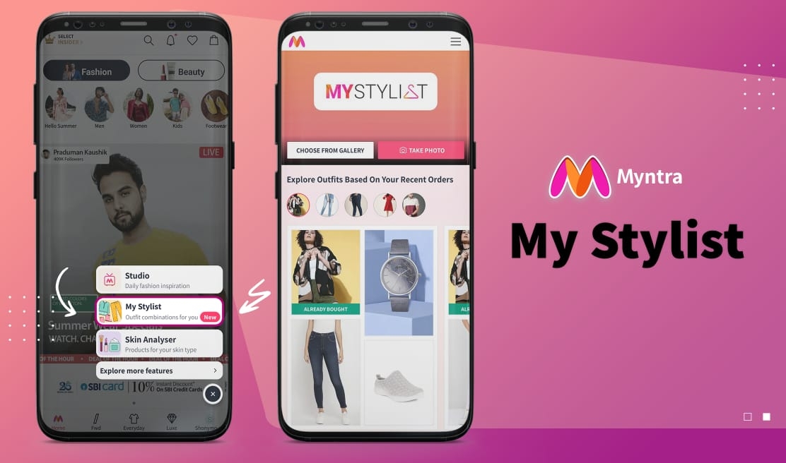  Myntra Launches Ai-based Personal Style Assistant 'my Stylist' That Helps Custom-TeluguStop.com
