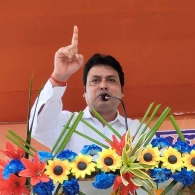  'outsiders' Interfering With Party's Internal Matters: Ex-cm Biplab Deb-TeluguStop.com