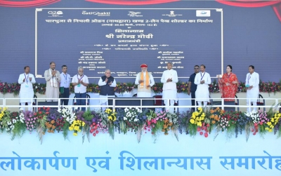 Pm Launches Projects Worth 5,500 Cr In Rajasthan's Nathdwara Pm Launches Projects Worth 5,500 Cr In Rajasthan's Nathdwara-TeluguStop.com