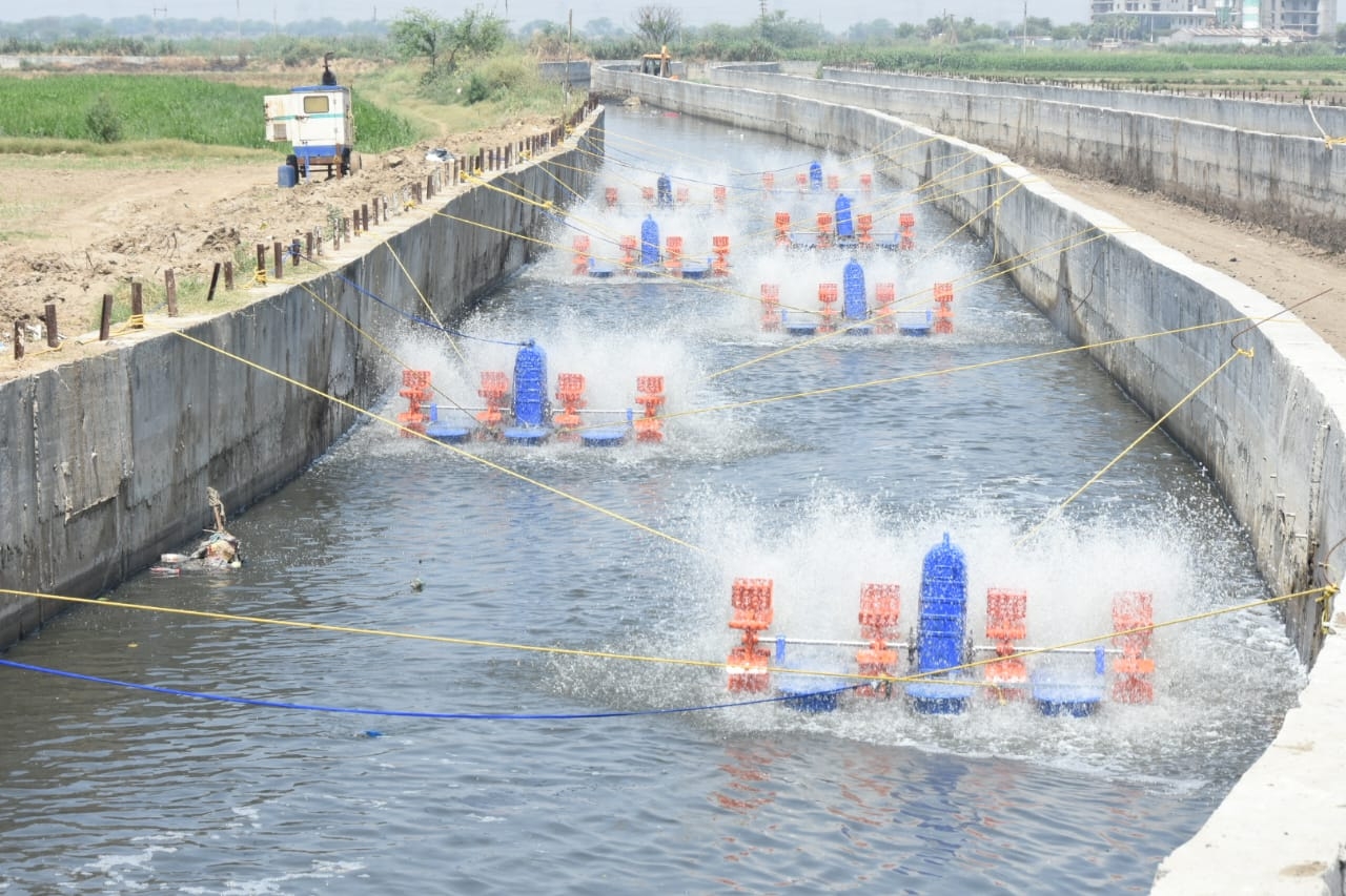  Rejuvenation Work: Delhi L-g Inspects Najafgarh Drain In Gurugram-TeluguStop.com