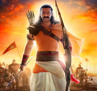  Saffron Flags, 'jai Shri Ram' Chants In Movie Hall Prior To 'adipurush' Trailer-TeluguStop.com