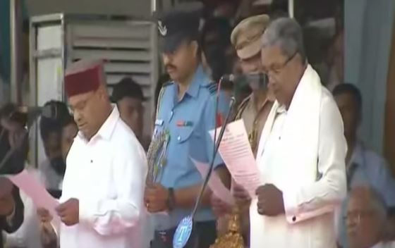  The Congress Government In Karnataka Was Defeated.. Siddaramaiah Took Oath As Th-TeluguStop.com