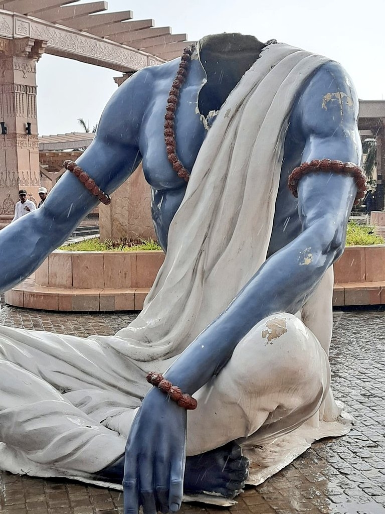  Six 'saptarishi' Statues At Ujjain 'mahakal Lok' Collapse, Spark Off Political S-TeluguStop.com