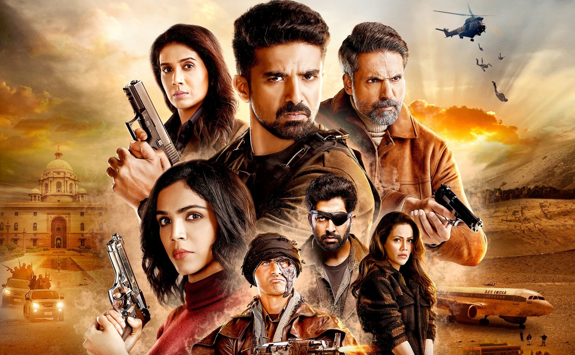 Spy Drama 'crackdown 2' First Look Released; Trailer To Be Out Soon-TeluguStop.com