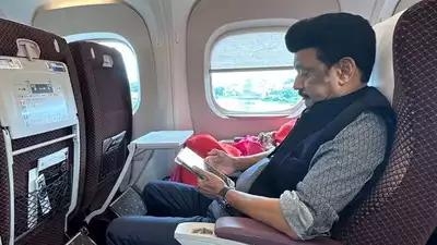  Stalin Rides Bullet Train In Japan, Tweets About Experience-TeluguStop.com