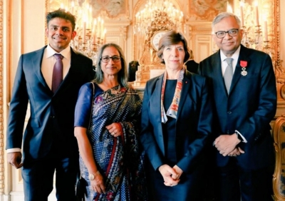  Tata Sons Chairman Chandrasekaran Bestowed With France's Highest Civilian Award-TeluguStop.com