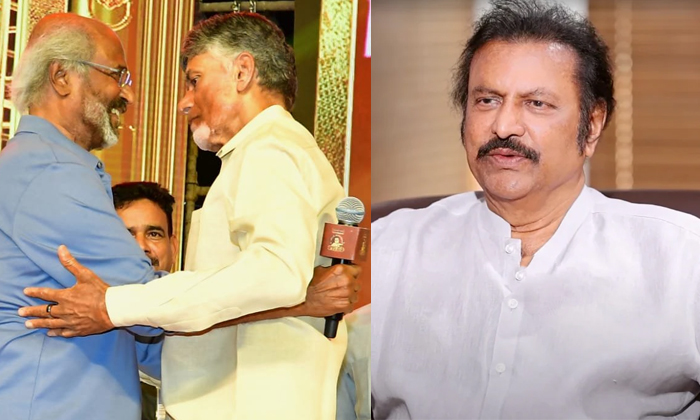  Why Mohan Babu Silent On Rajinikanth Issue Details, Mohan Babu, Rajinikanth, Cha-TeluguStop.com