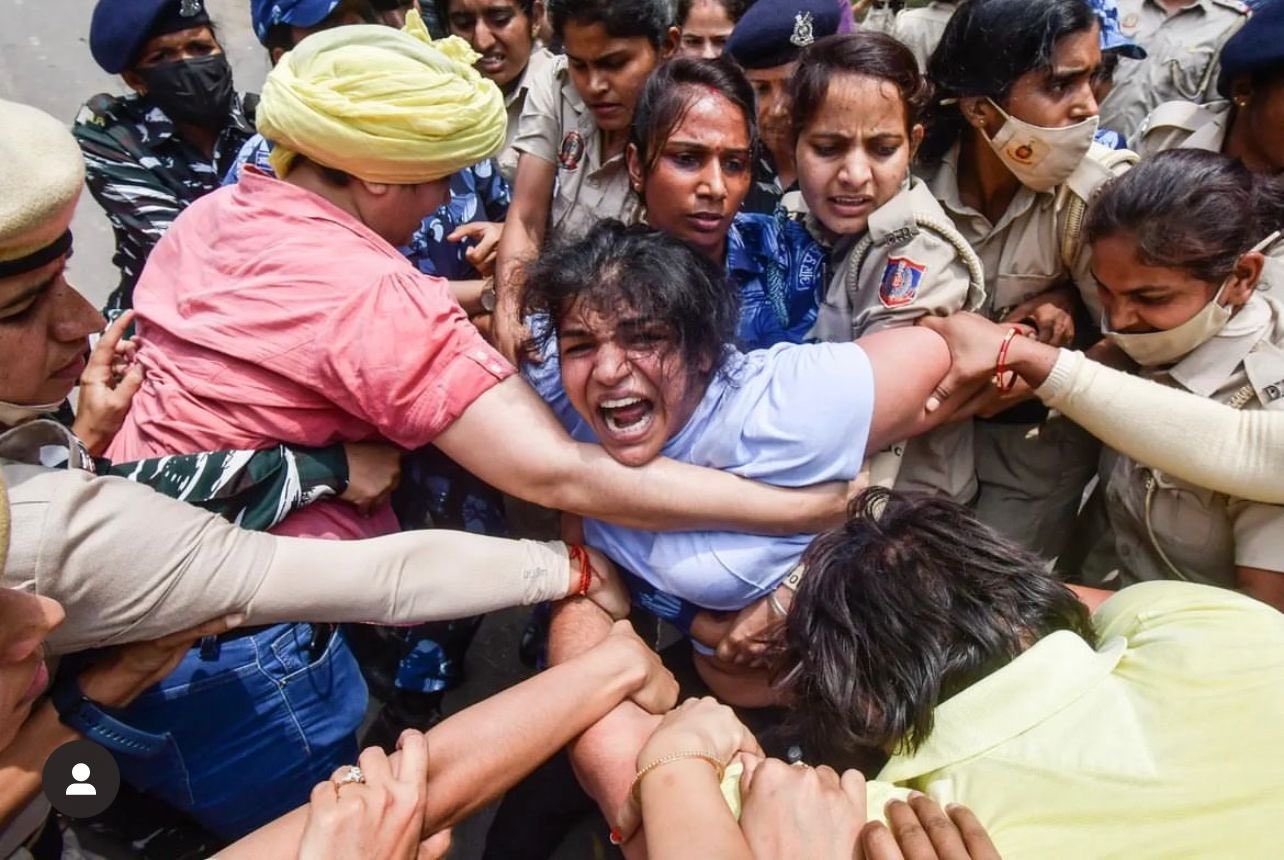  Wrestlers' Wrangle: All Women Protesters Released, Says Delhi Police-TeluguStop.com