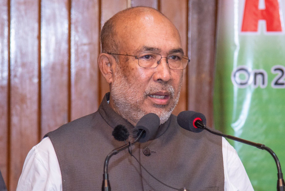  4k Temporary Homes To Be Built For Displaced People: Manipur Cm-TeluguStop.com