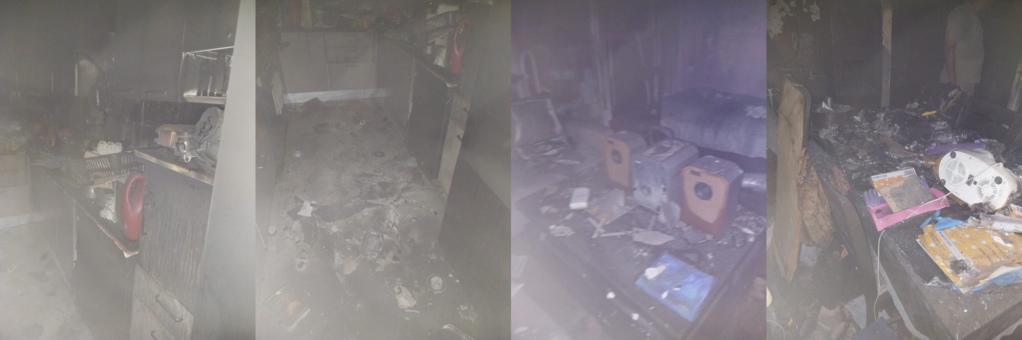  85-year-old Man Dies In Dwarka Apartment Fire-TeluguStop.com