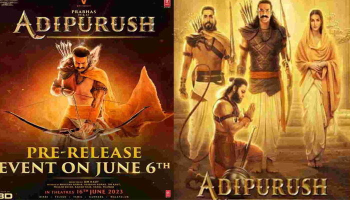  Aadi Purush Pre Release Event Is Going To Create History Details,prabhas,adipur-TeluguStop.com