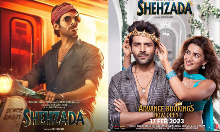 Telugu Trivikram, Hindi, Karthik Aryan, Kriti Sanon, Shehzada-Movie